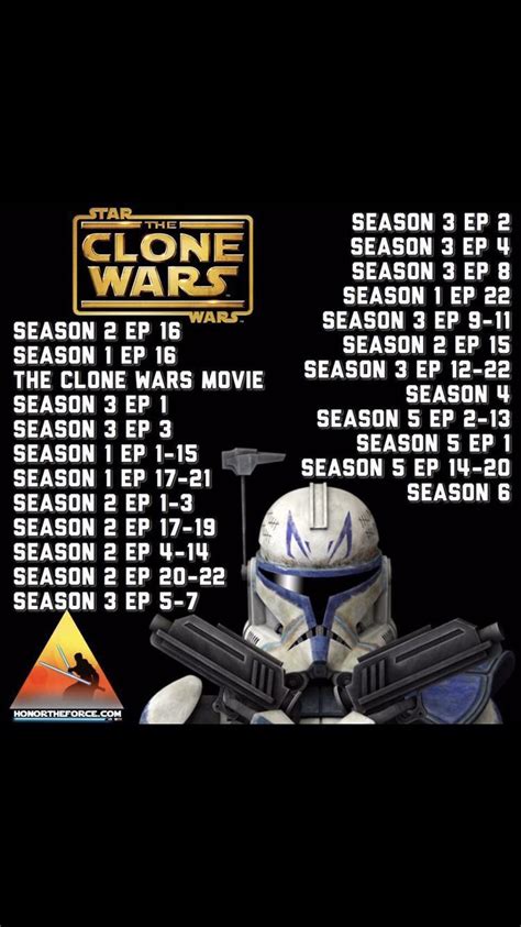 what order to watch clone wars in|star wars clone correct order.